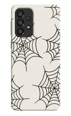 Spider Web Samsung A33 5G Hard Case Back Cover by Casekaro