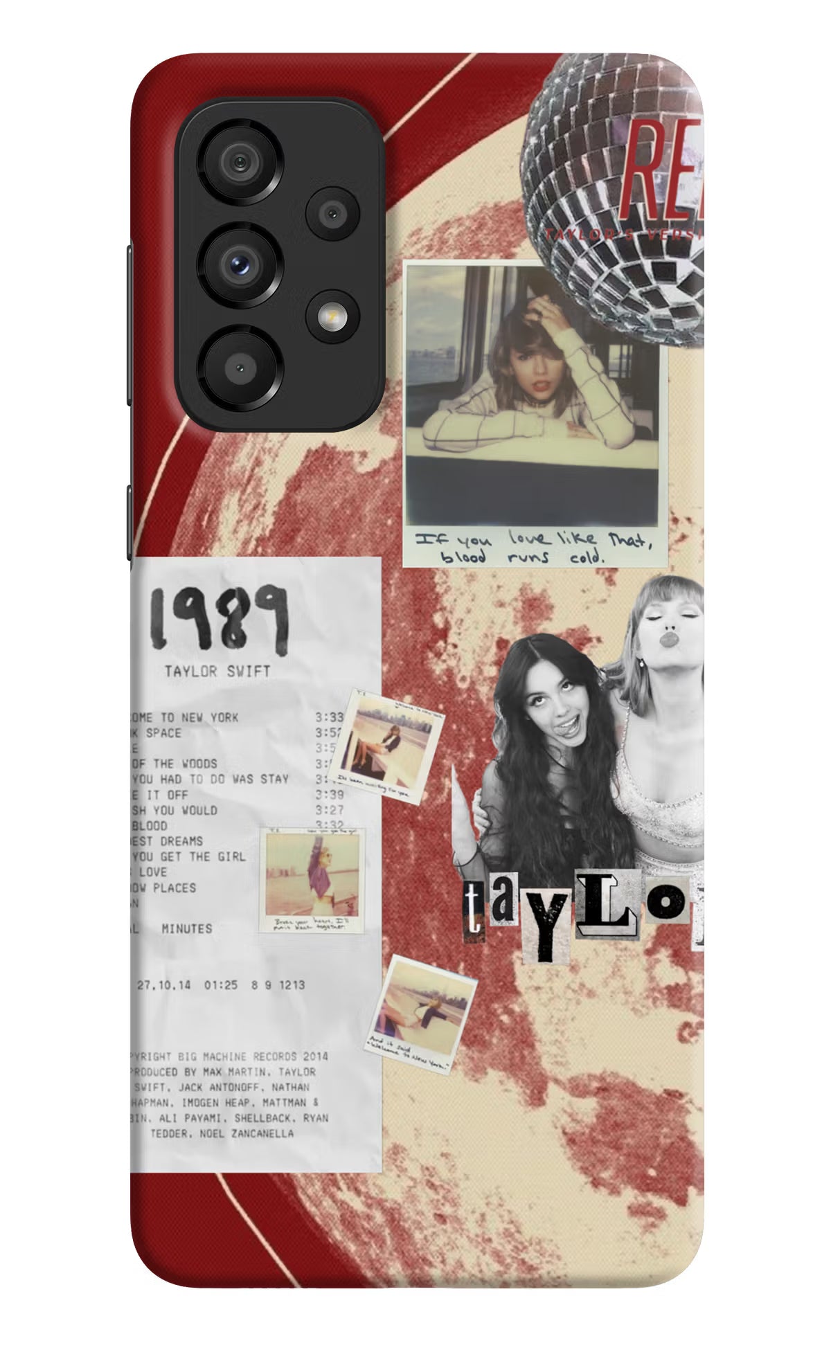 Taylor Swift Samsung A33 5G Back Cover
