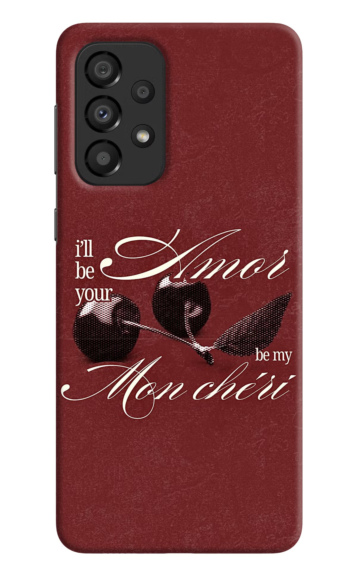Velvet Cherry Samsung A33 5G Back Cover