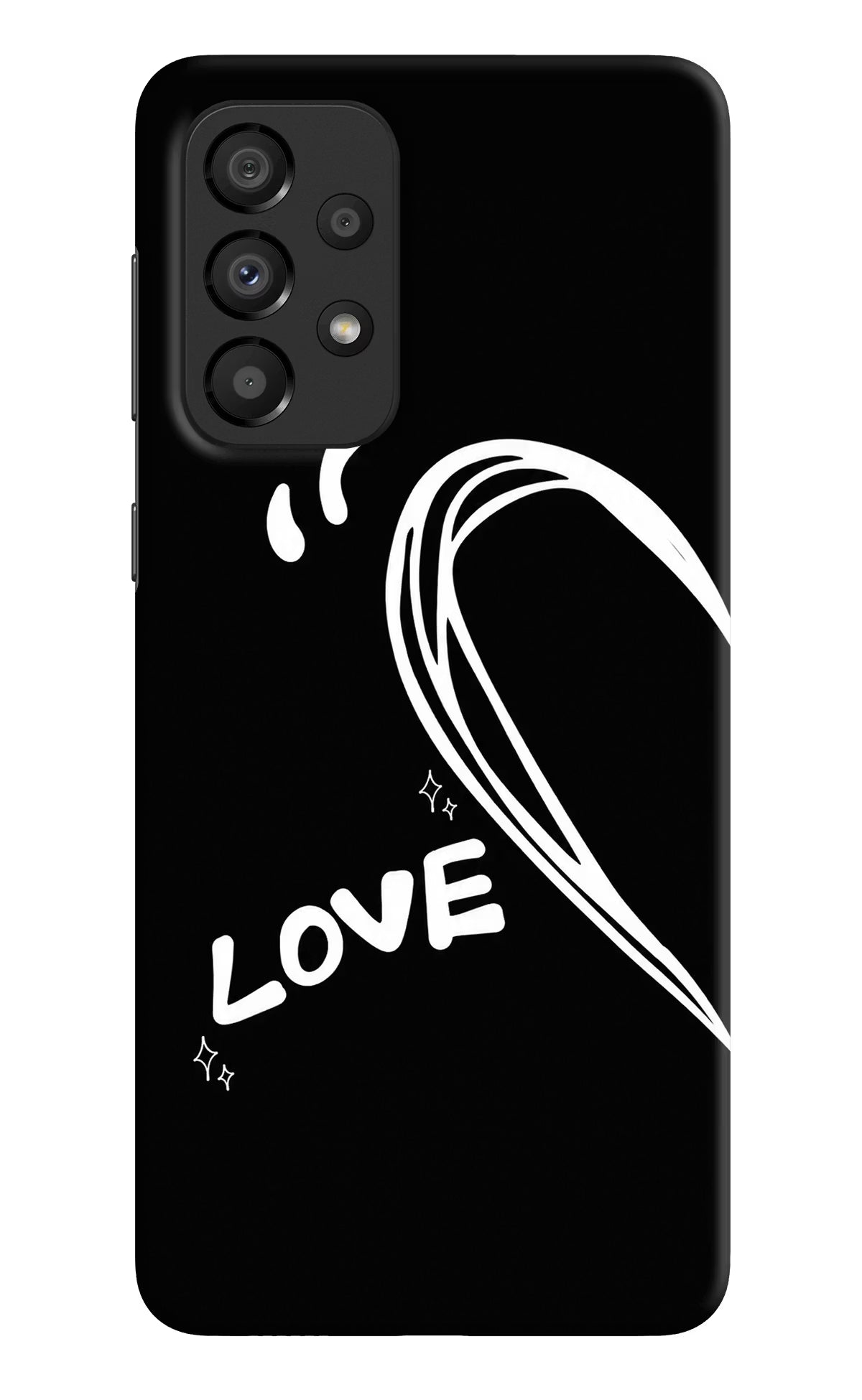 Love Line Samsung A33 5G Back Cover
