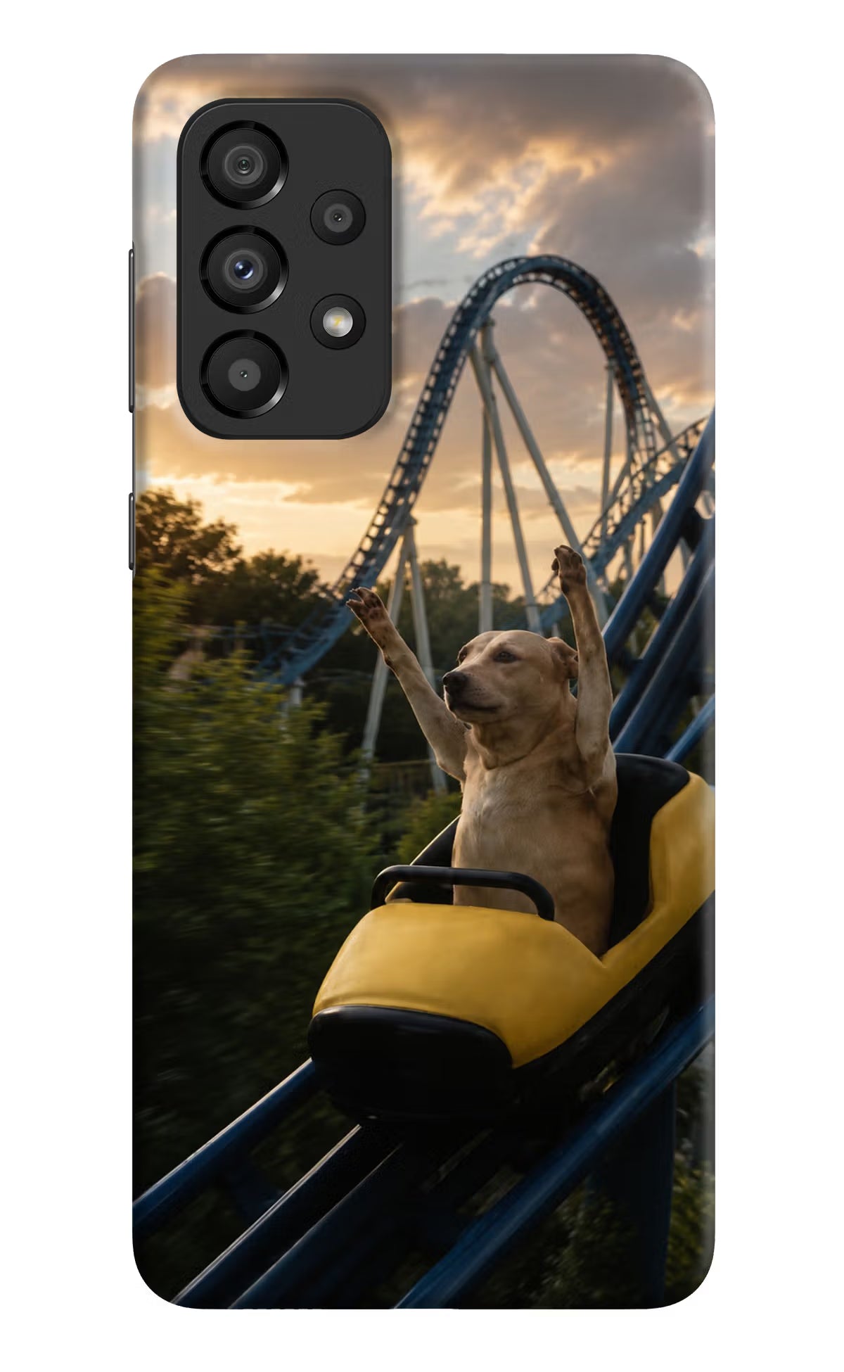 Rollercoaster Dog Samsung A33 5G Back Cover