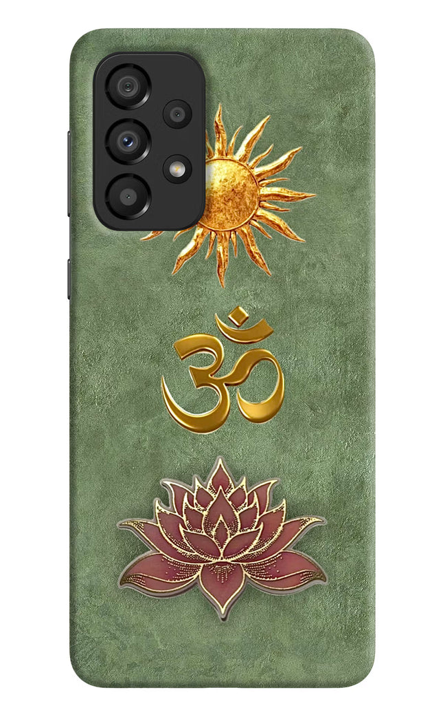 Om & Lotus Samsung A33 5G Back Cover