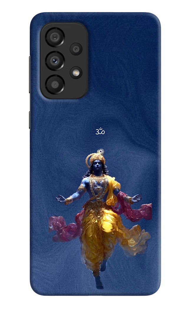 Cosmic Krishna Samsung A33 5G Hard Case Back Cover by Casekaro
