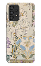 White Lily Samsung A33 5G Back Cover