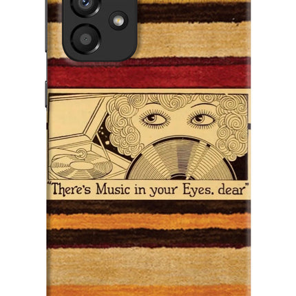 Vinyl Stripes Samsung A33 5G Hard Case Back Cover by Casekaro