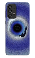Dark Koi Samsung A33 5G Back Cover