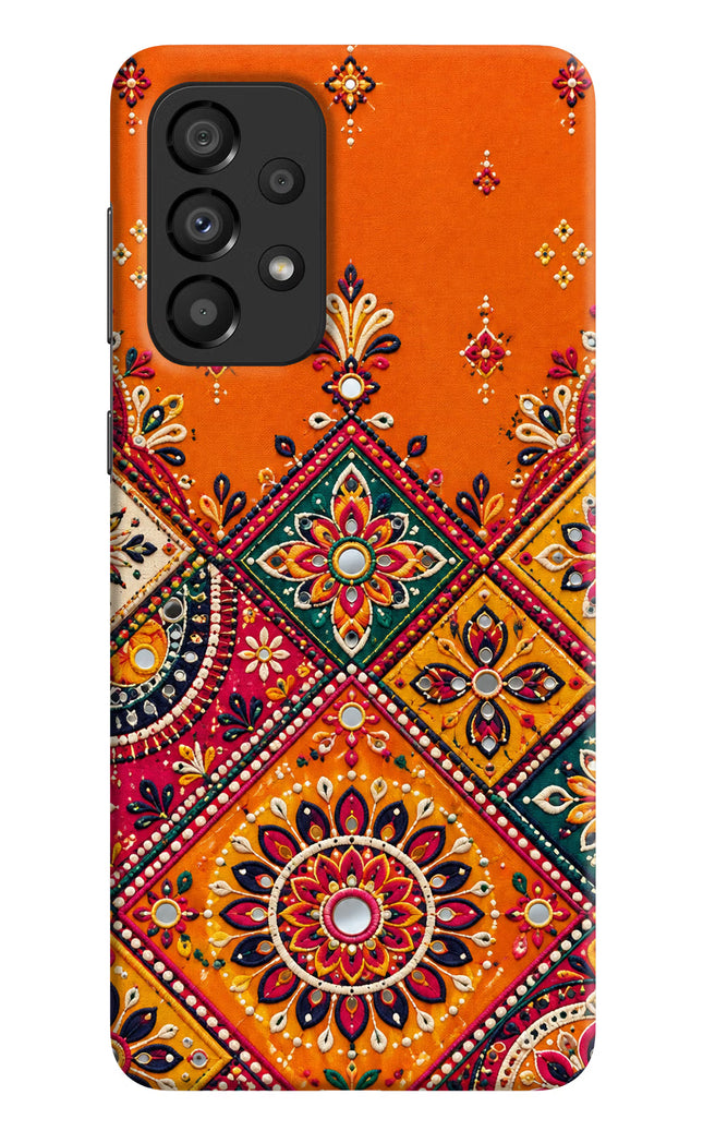 Kutch Glow Samsung A33 5G Hard Case Back Cover by Casekaro