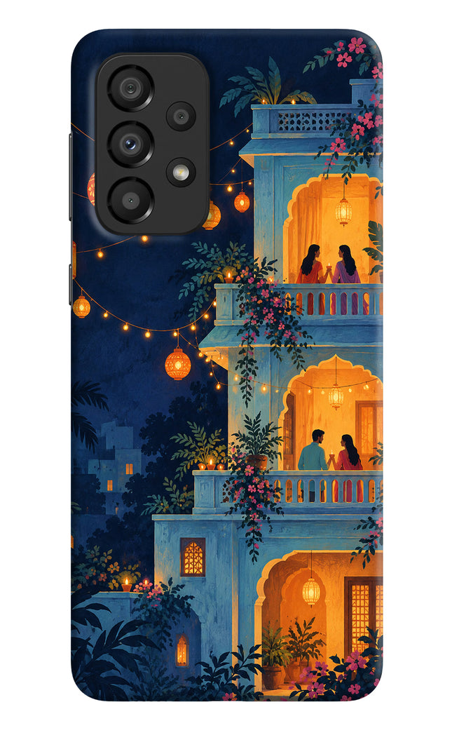 Balcony Glow Samsung A33 5G Hard Case Back Cover by Casekaro