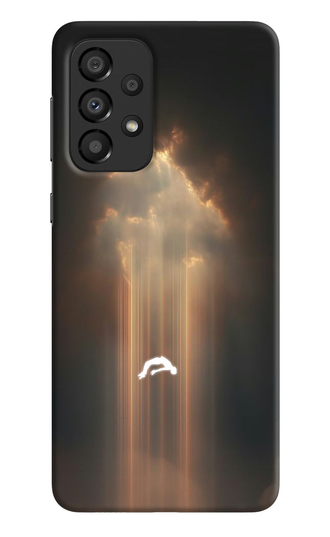 Heavenly Beam Samsung A33 5G Hard Case Back Cover by Casekaro