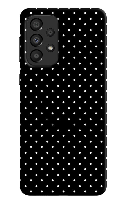 White Dots Samsung A33 5G Pop Case by Casekaro