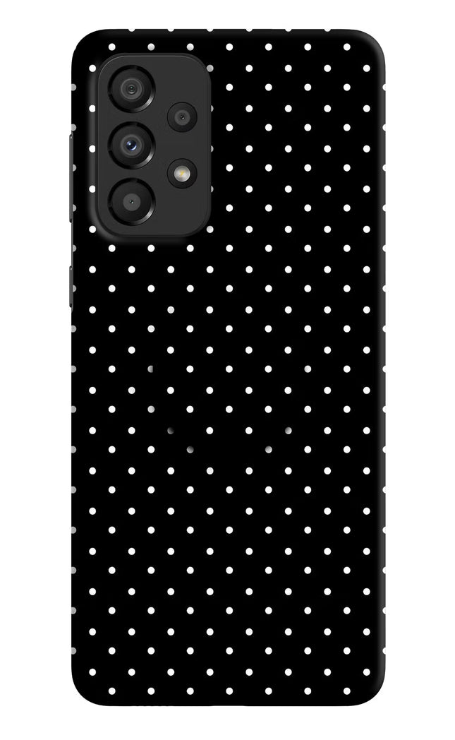 White Dots Samsung A33 5G Pop Case by Casekaro