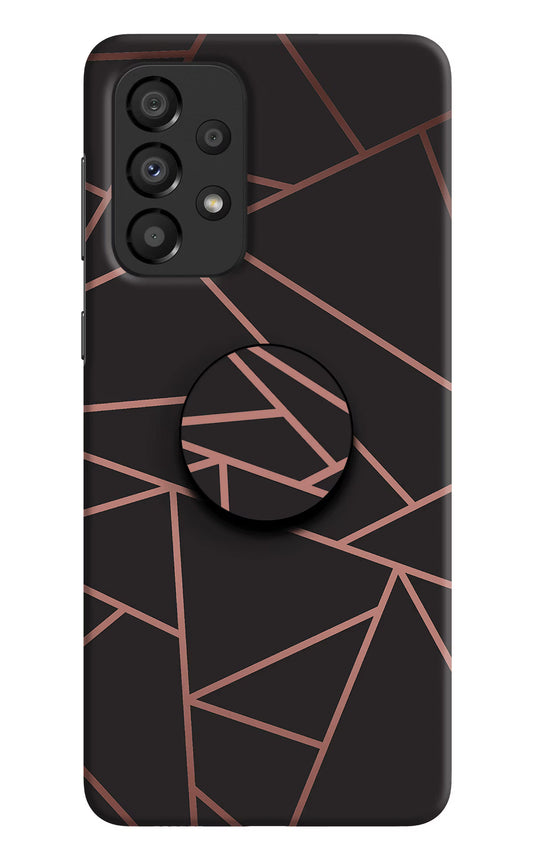 Geometric Pattern Samsung A33 5G Pop Case by Casekaro
