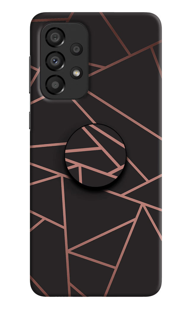 Geometric Pattern Samsung A33 5G Pop Case by Casekaro