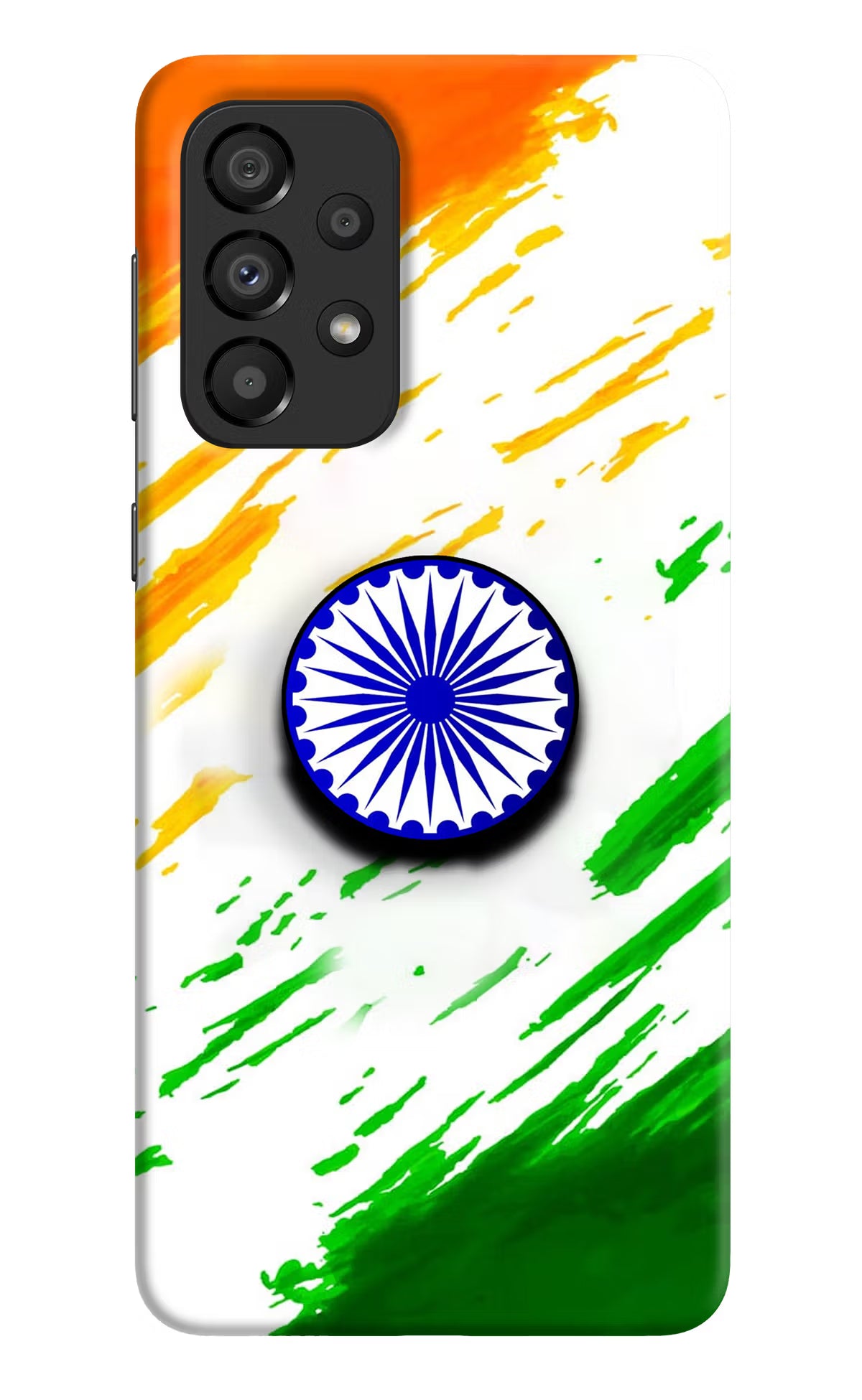 Indian Flag Ashoka Chakra Samsung A33 5G Pop Case by Casekaro