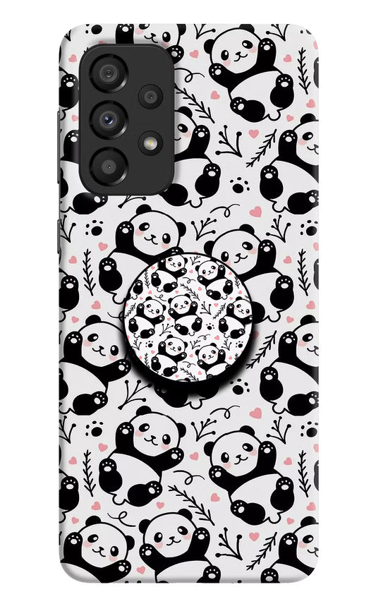 Cute Panda Samsung A33 5G Pop Case by Casekaro