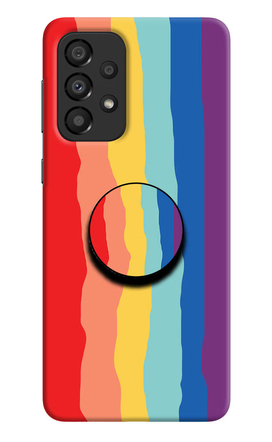 Rainbow Samsung A33 5G Pop Case by Casekaro