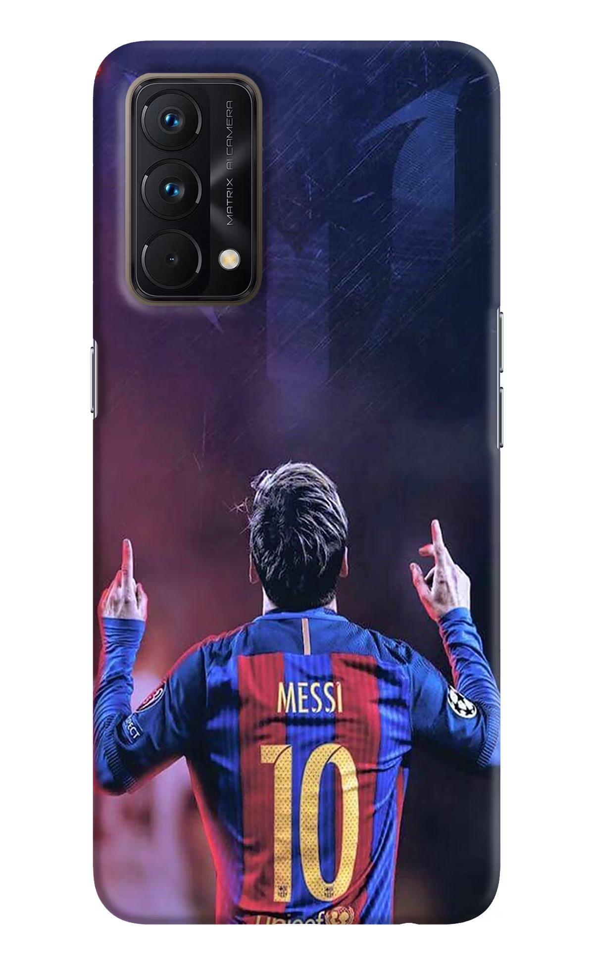 Messi Realme GT Master Edition Hard Case Back Cover by Casekaro