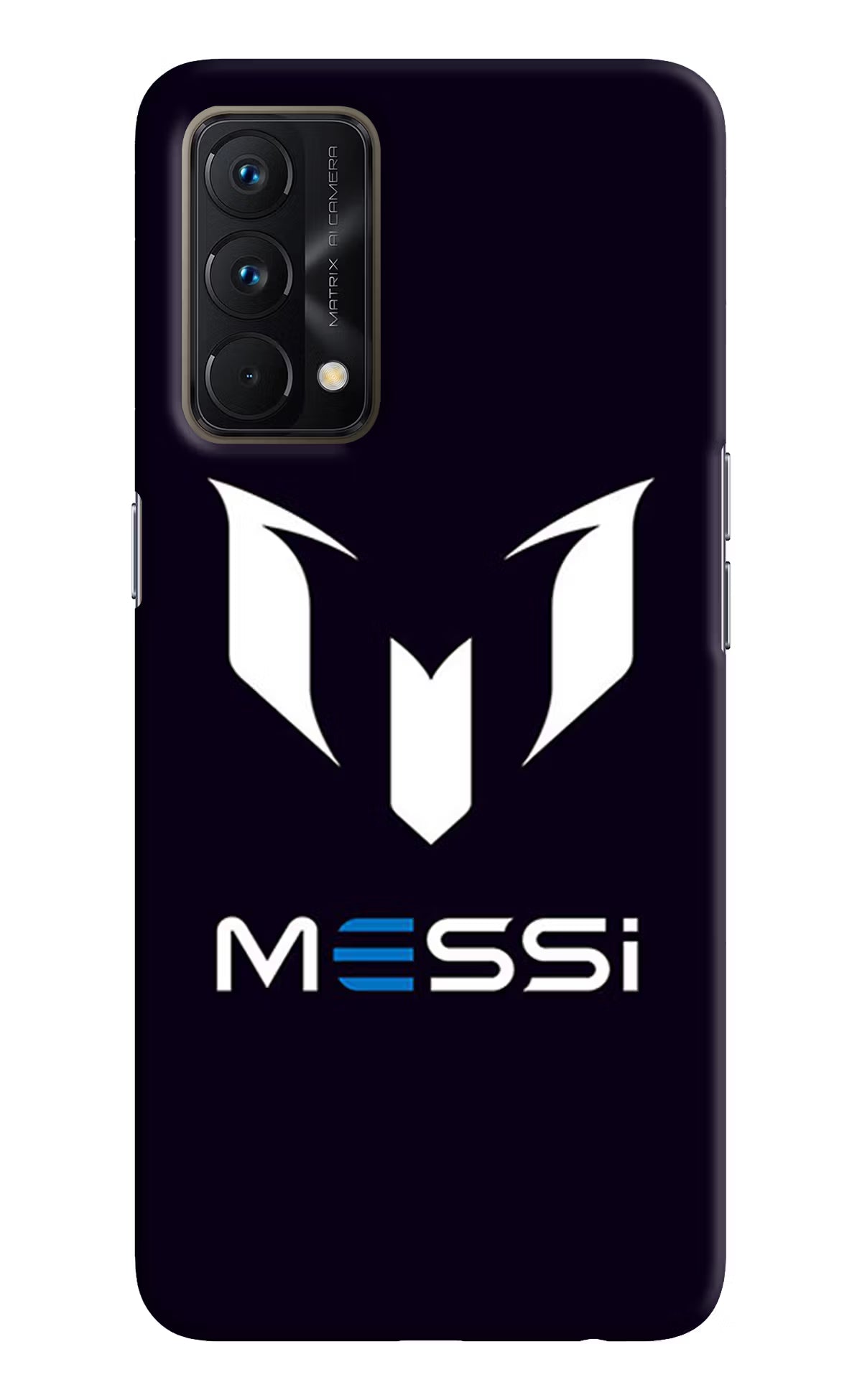 Messi Logo Realme GT Master Edition Hard Case Back Cover by Casekaro