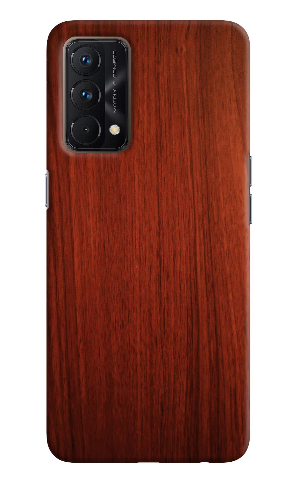 Wooden Plain Pattern Realme GT Master Edition Hard Case Back Cover by Casekaro