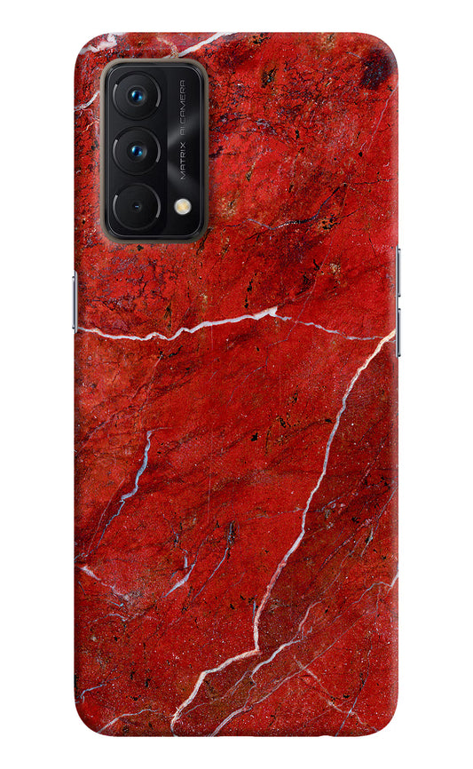 Red Marble Design Realme GT Master Edition Hard Case Back Cover by Casekaro