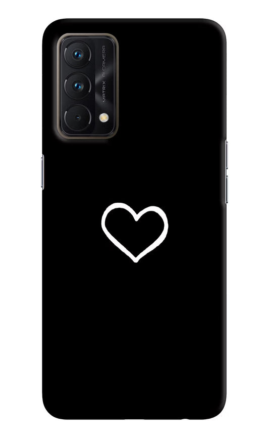 Heart Realme GT Master Edition Hard Case Back Cover by Casekaro