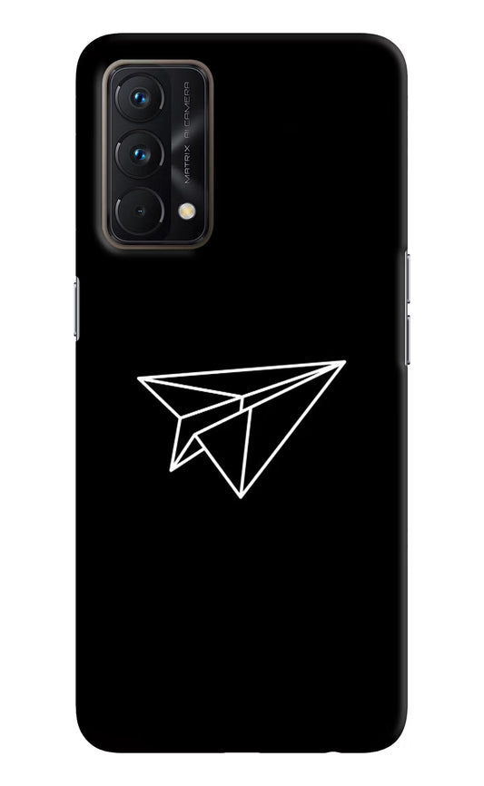 Paper Plane White Realme GT Master Edition Hard Case Back Cover by Casekaro
