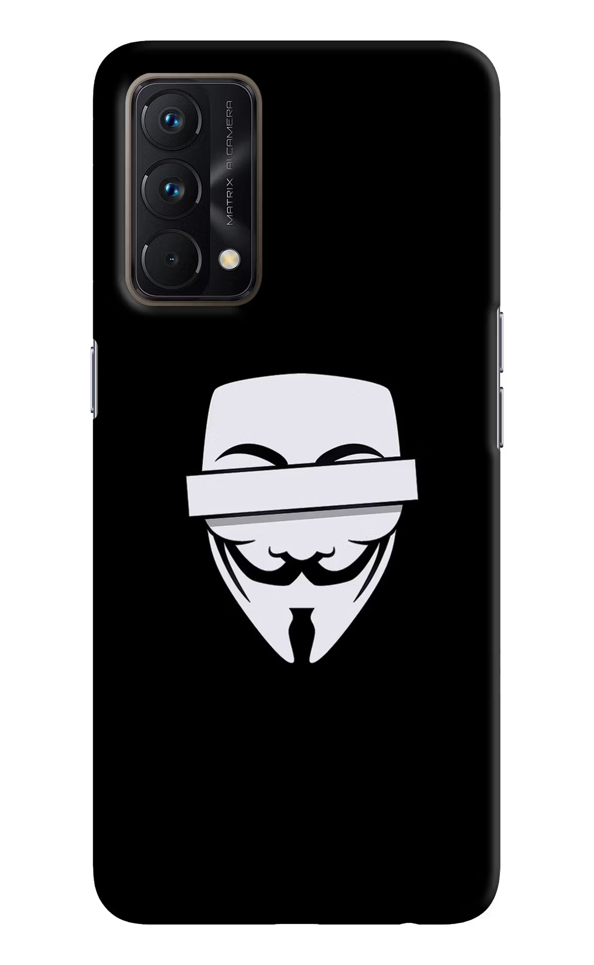 Anonymous Face Realme GT Master Edition Hard Case Back Cover by Casekaro