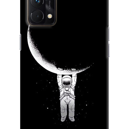 Moon Space Realme GT Master Edition Hard Case Back Cover by Casekaro