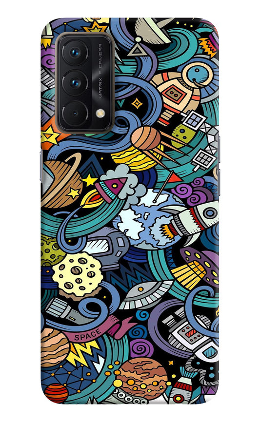 Space Abstract Realme GT Master Edition Hard Case Back Cover by Casekaro