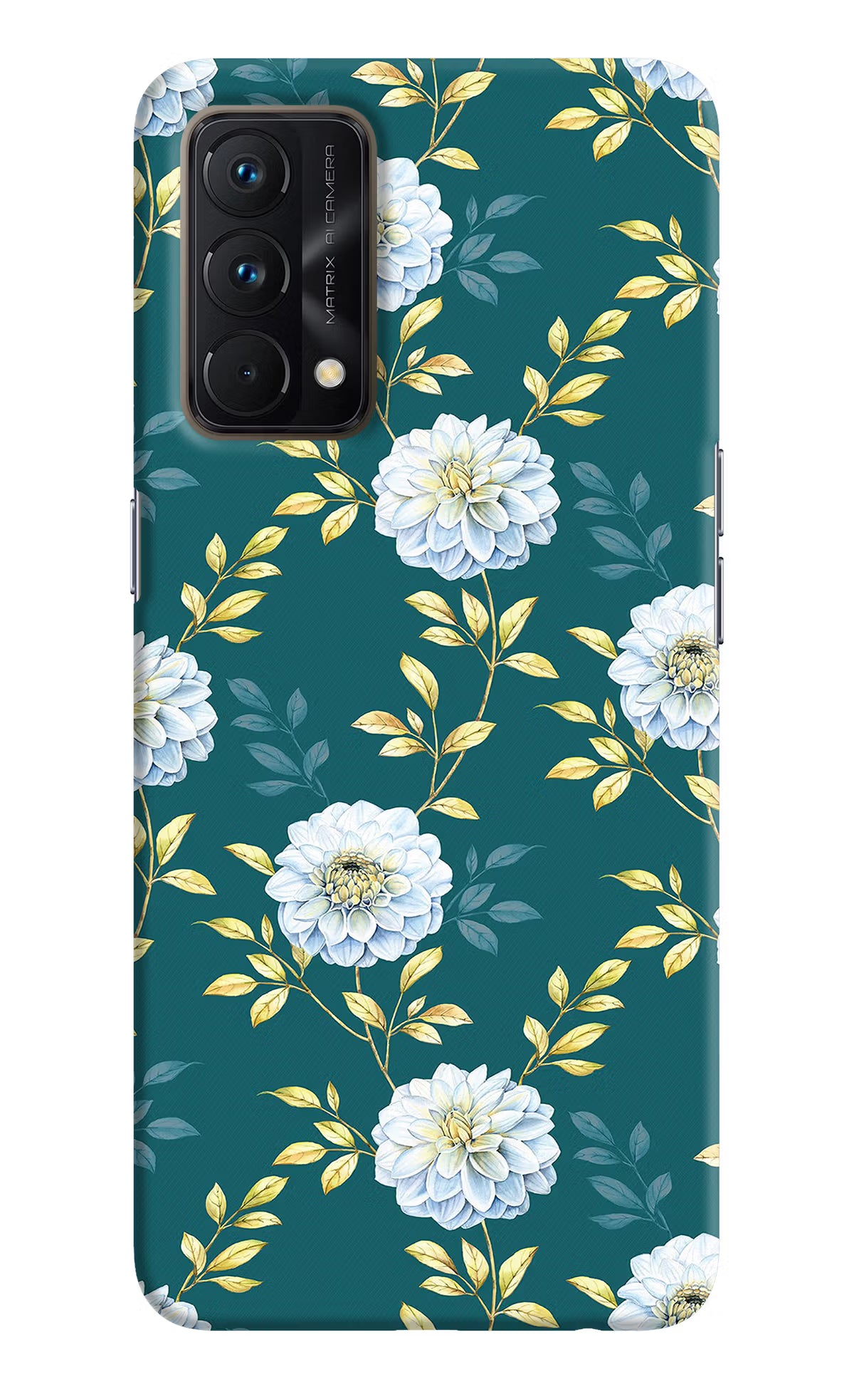 Flowers Realme GT Master Edition Hard Case Back Cover by Casekaro