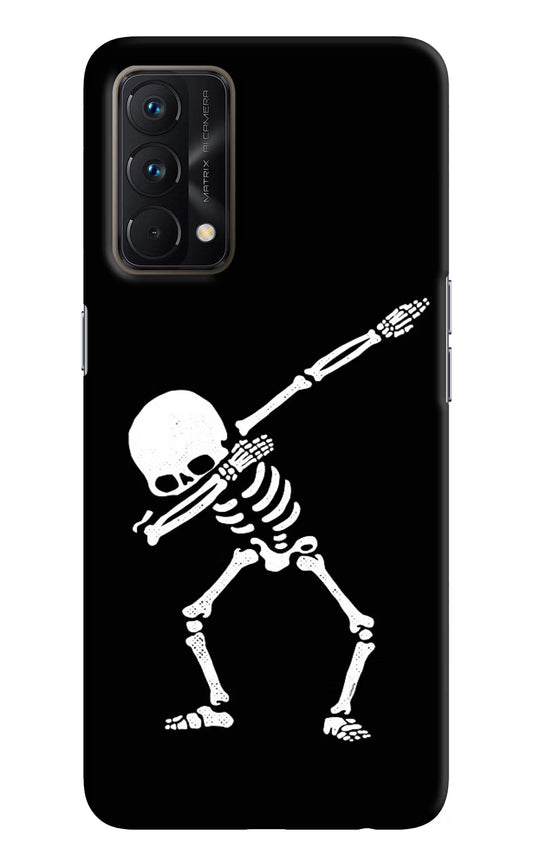 Dabbing Skeleton Art Realme GT Master Edition Hard Case Back Cover by Casekaro