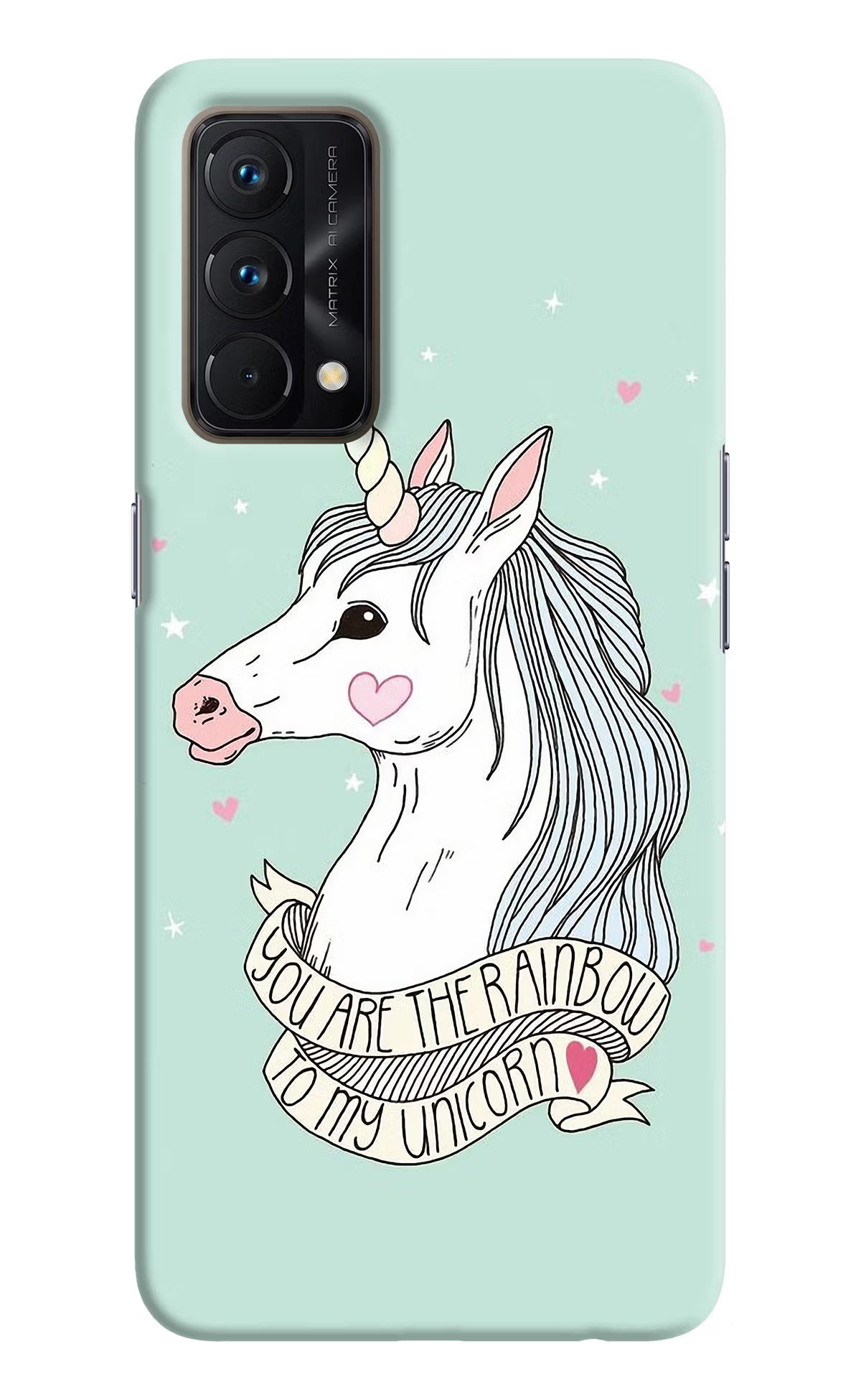 Unicorn Wallpaper Realme GT Master Edition Hard Case Back Cover by Casekaro