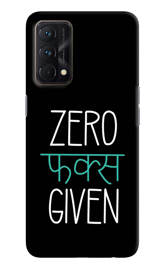 Zero Fucks Given Realme GT Master Edition Hard Case Back Cover by Casekaro