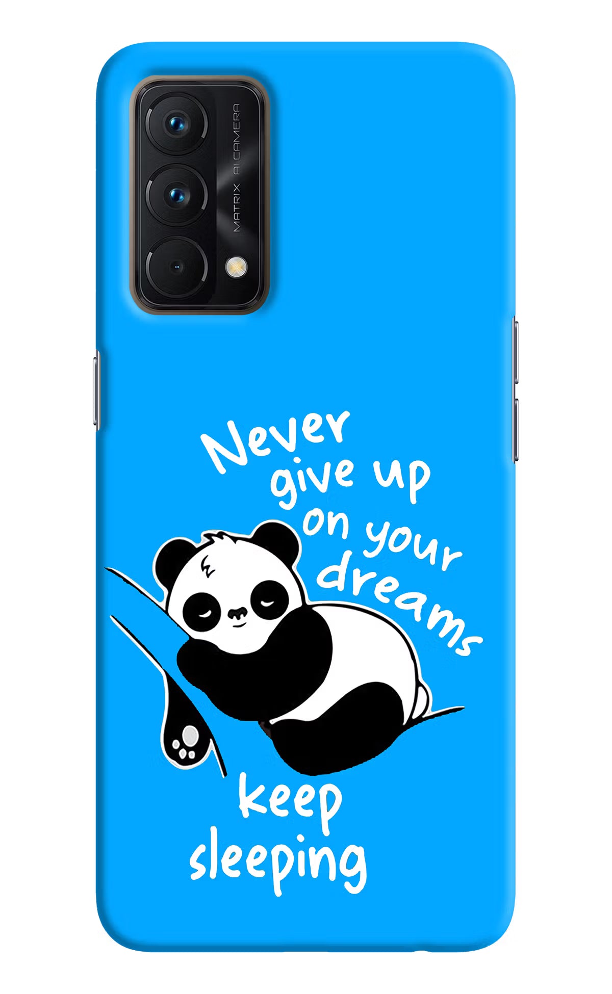 Keep Sleeping Realme GT Master Edition Hard Case Back Cover by Casekaro