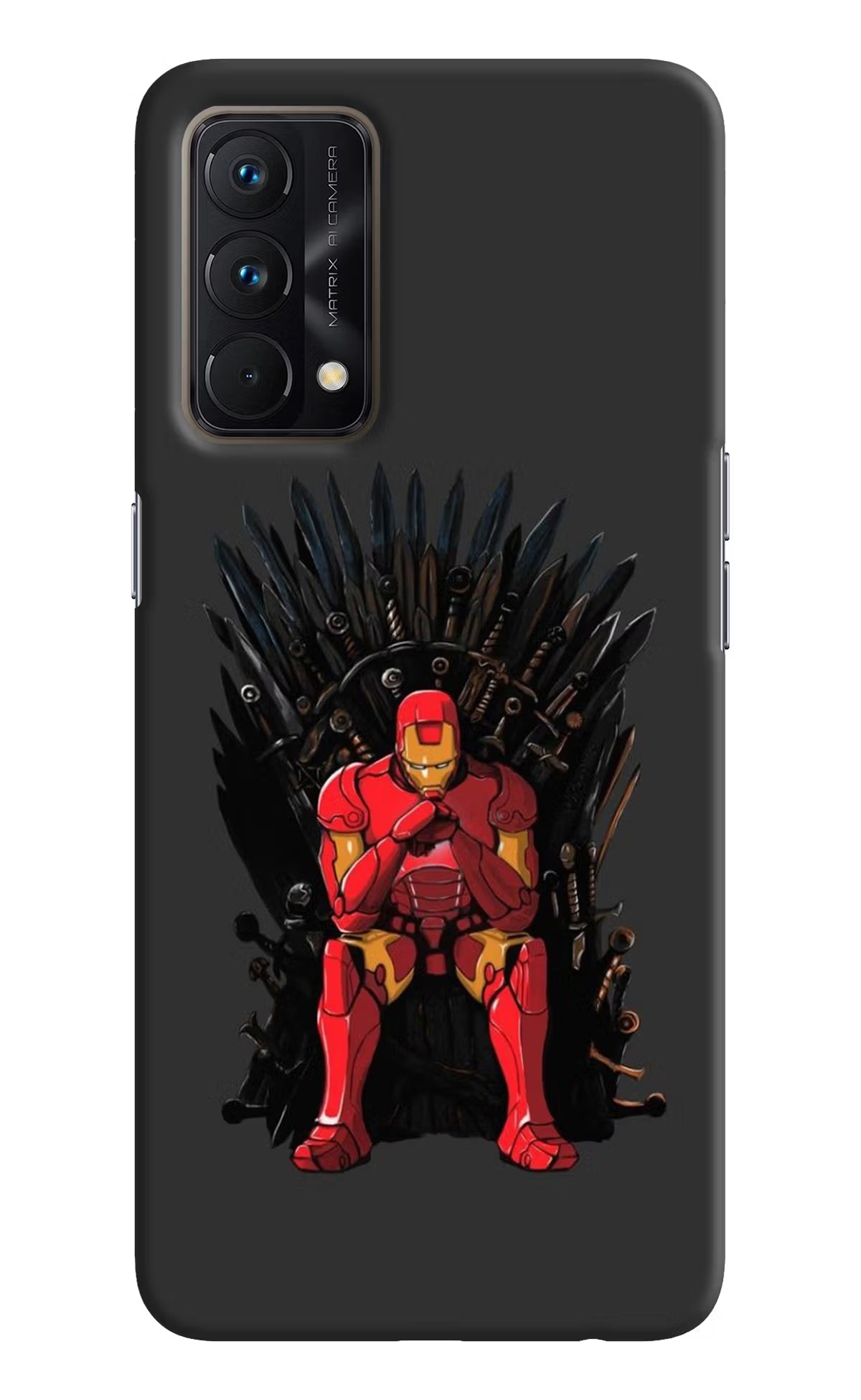 Ironman Throne Realme GT Master Edition Hard Case Back Cover by Casekaro