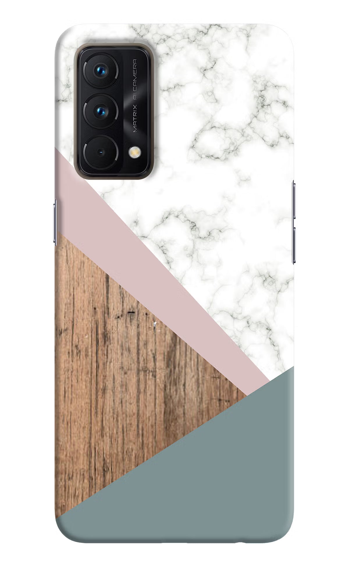 Marble wood Abstract Realme GT Master Edition Hard Case Back Cover by Casekaro