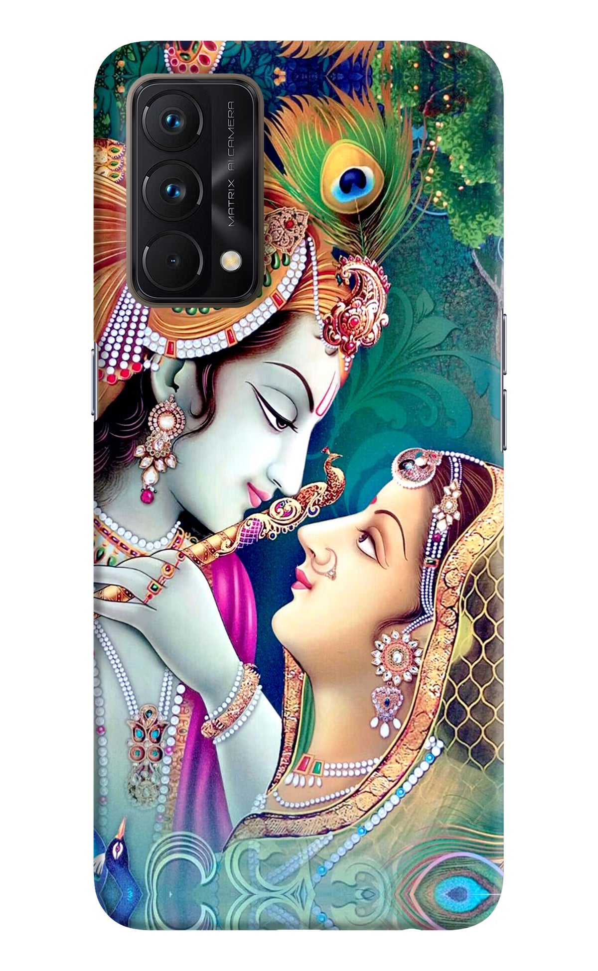 Lord Radha Krishna Realme GT Master Edition Hard Case Back Cover by Casekaro