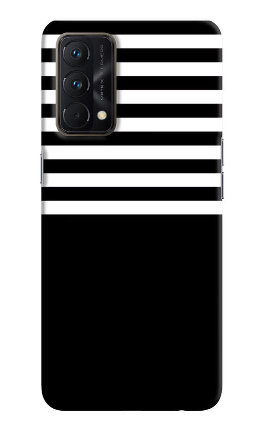 Black and White Print Realme GT Master Edition Hard Case Back Cover by Casekaro