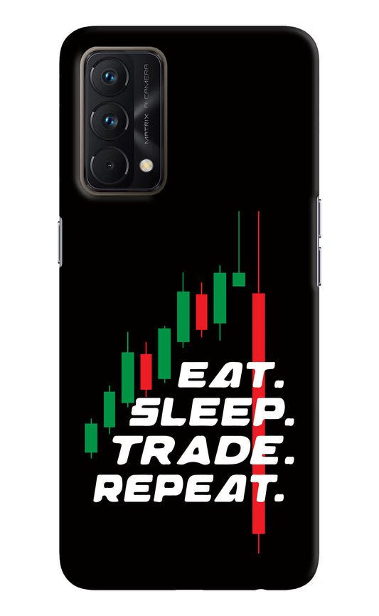 Eat Sleep Trade Repeat Realme GT Master Edition Hard Case Back Cover by Casekaro