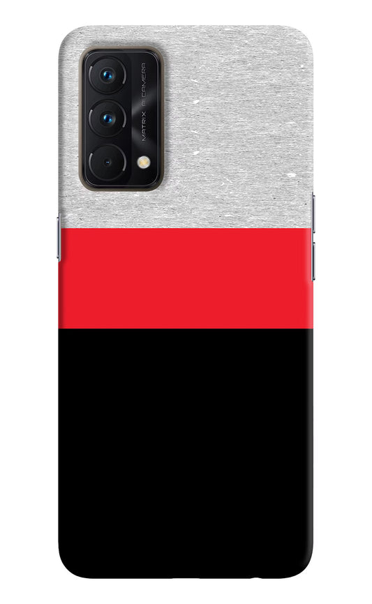 Tri Color Pattern Realme GT Master Edition Hard Case Back Cover by Casekaro