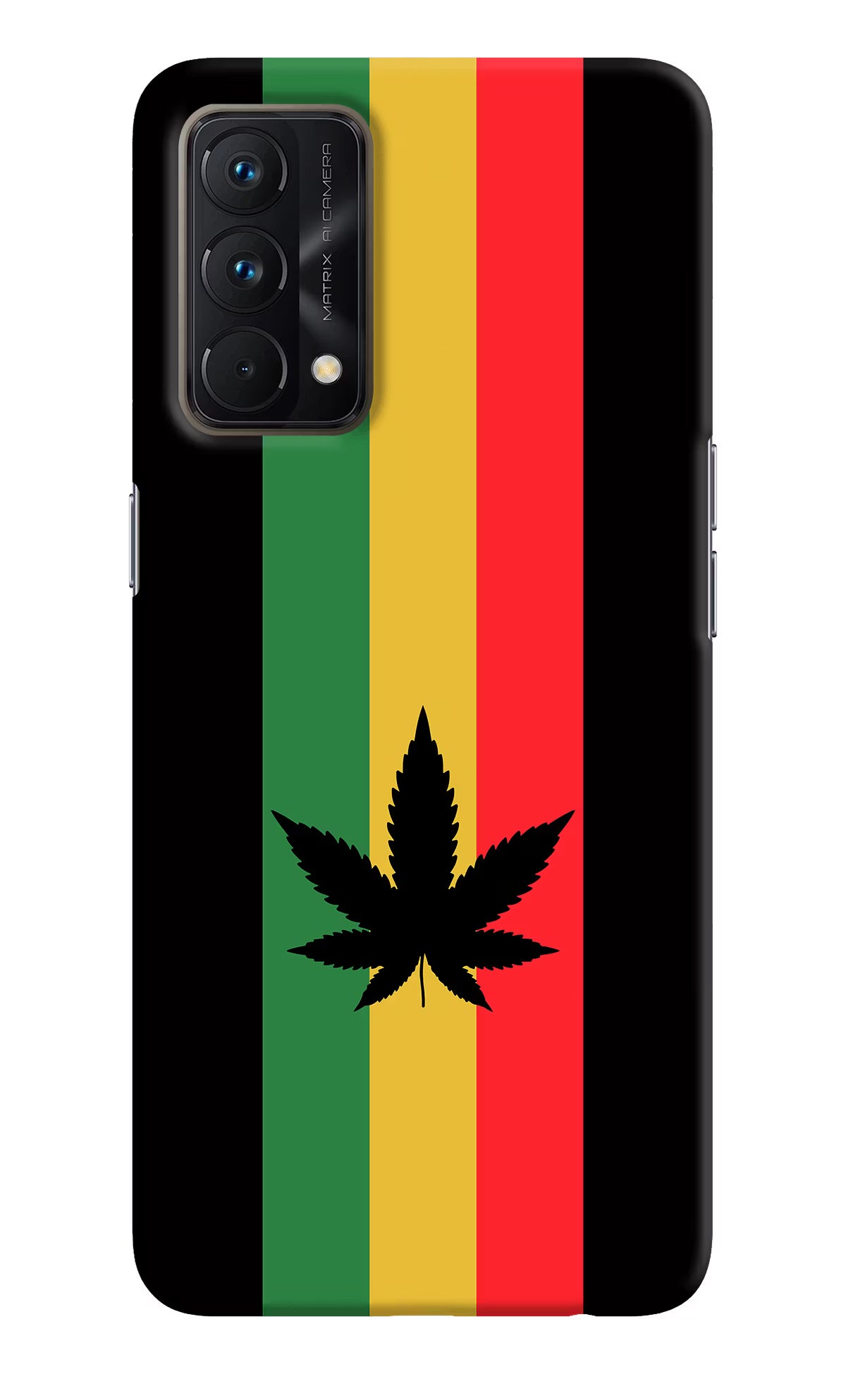 Weed Flag Realme GT Master Edition Hard Case Back Cover by Casekaro