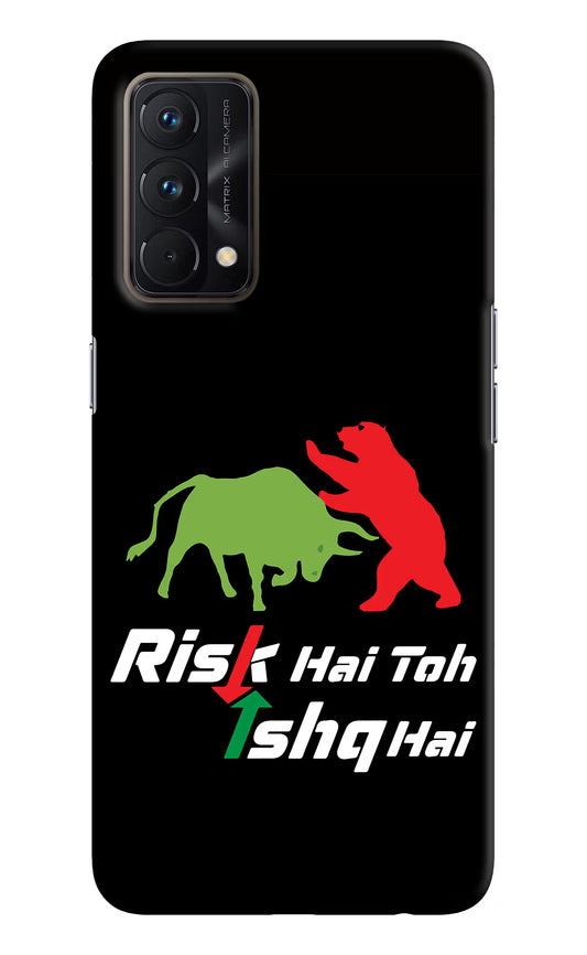 Risk Hai Toh Ishq Hai Realme GT Master Edition Hard Case Back Cover by Casekaro