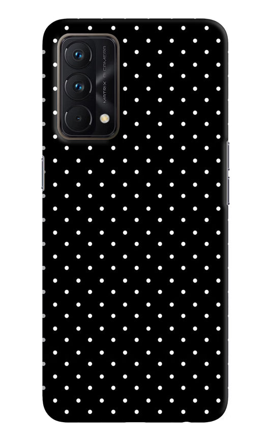 White Dots Realme GT Master Edition Hard Case Back Cover by Casekaro