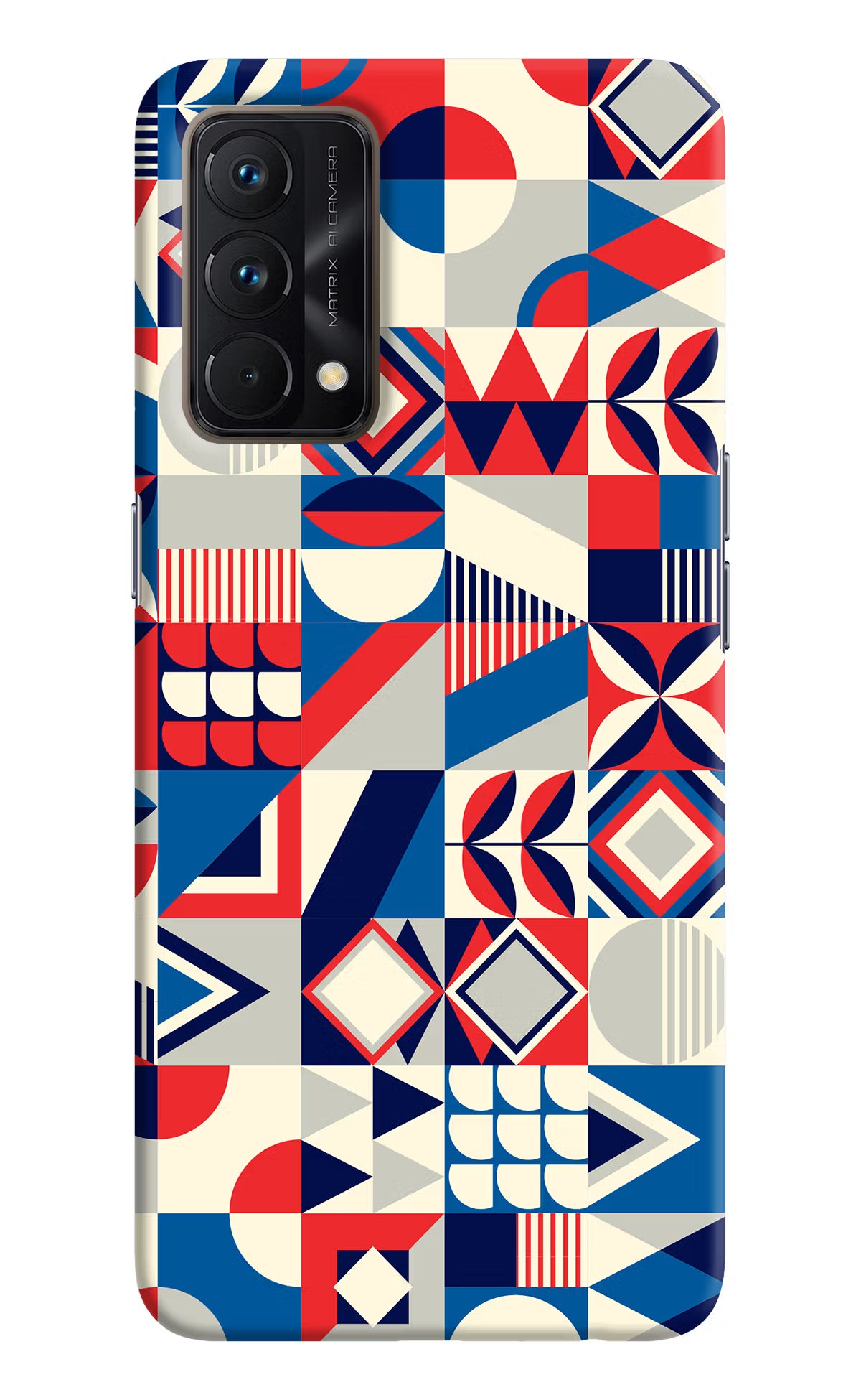 Colorful Pattern Realme GT Master Edition Hard Case Back Cover by Casekaro
