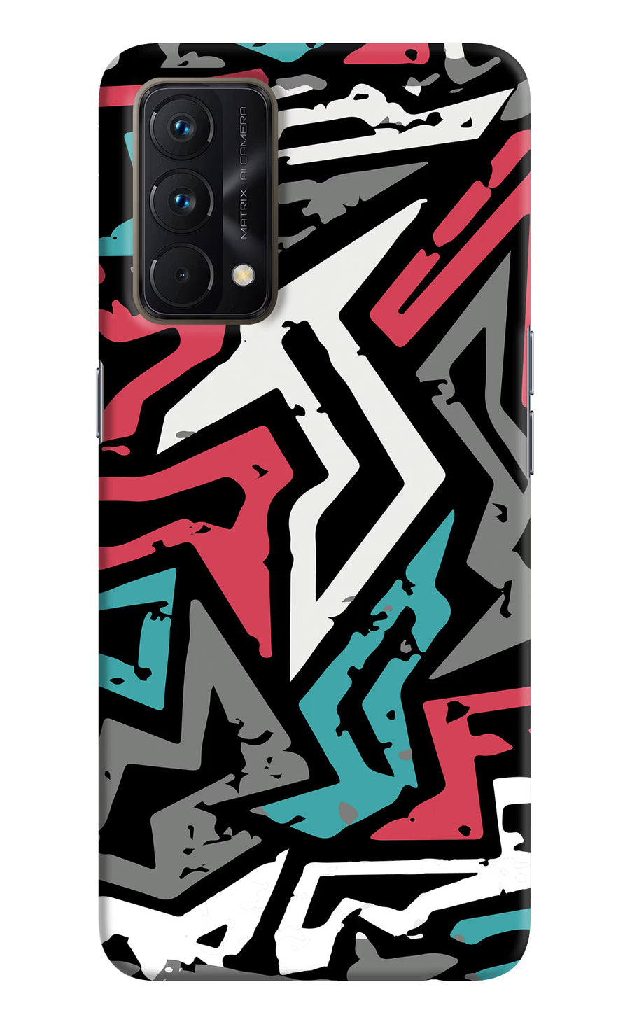 Geometric Graffiti Realme GT Master Edition Back Cover, Hard case