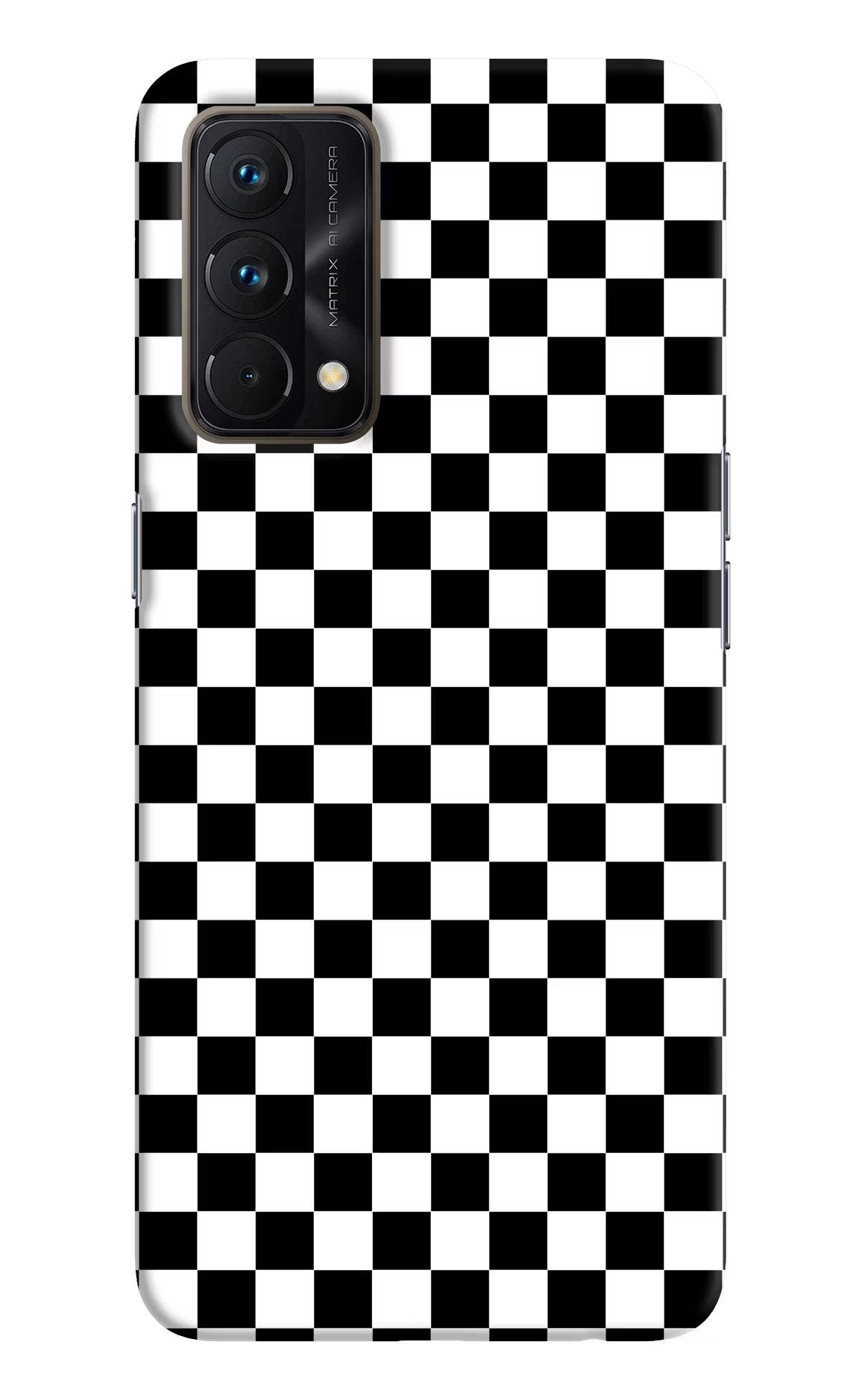Chess Board Realme GT Master Edition Hard Case Back Cover by Casekaro