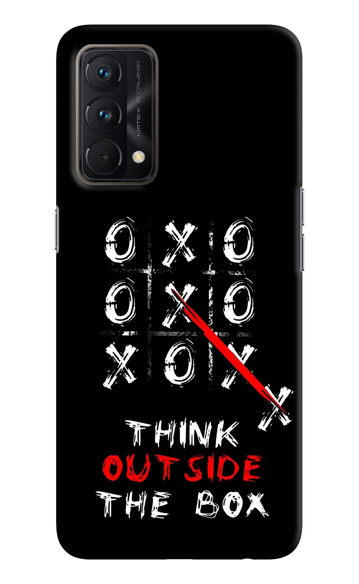 Think out of the BOX Realme GT Master Edition Hard Case Back Cover by Casekaro