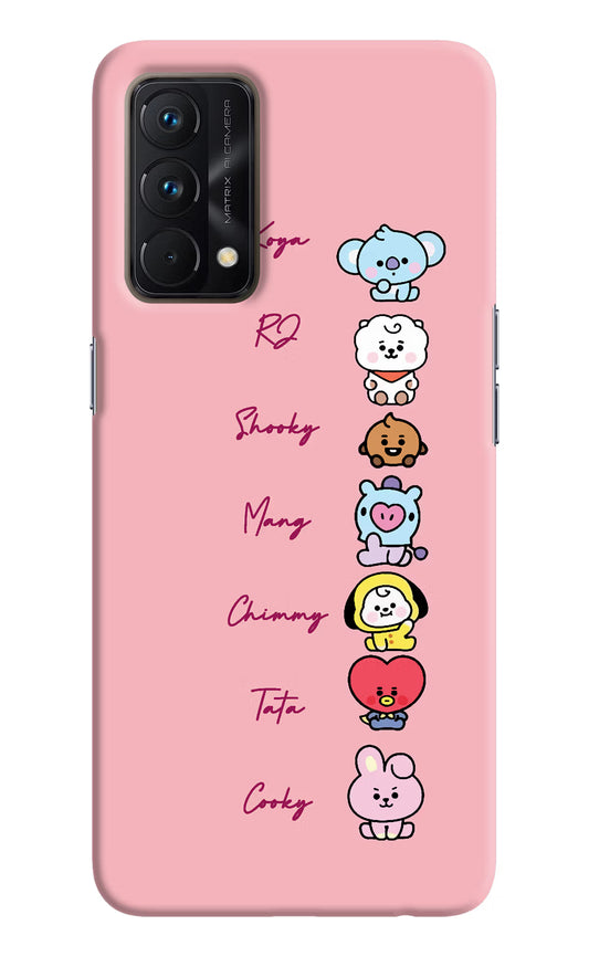 BTS names Realme GT Master Edition Hard Case Back Cover by Casekaro