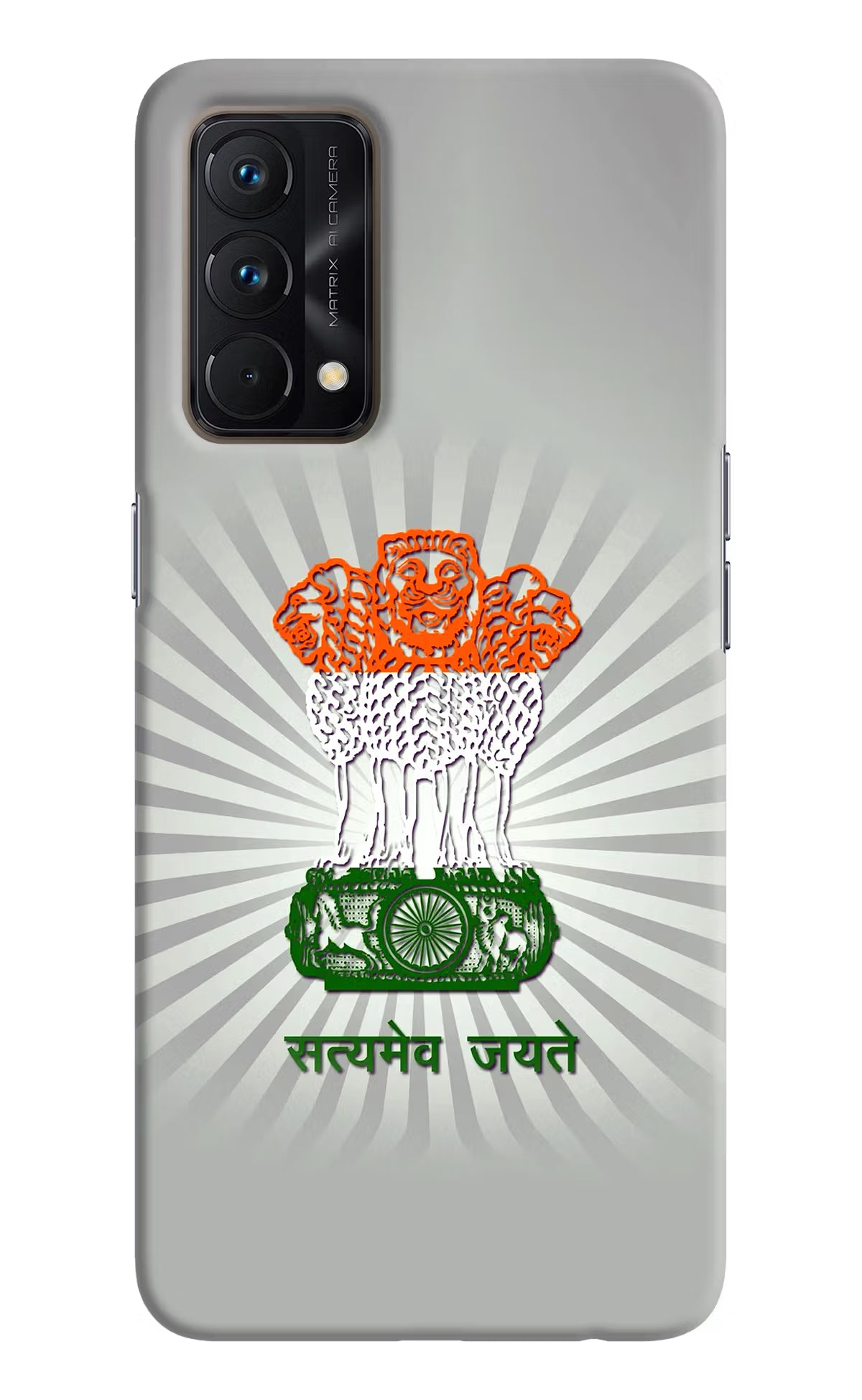 Satyamev Jayate Art Realme GT Master Edition Hard Case Back Cover by Casekaro
