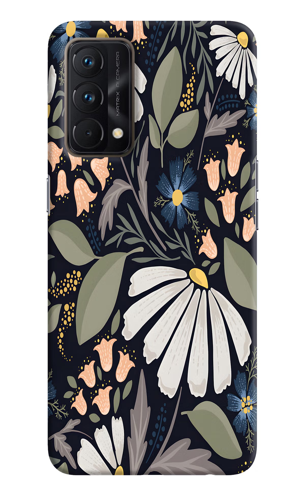 Flowers Art Realme GT Master Edition Hard Case Back Cover by Casekaro